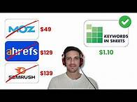 Video thumbnail for All The SEO Keyword Research You Will Ever Need For $1.10 | Step-By-Step Guide