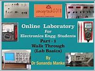 Video thumbnail for Online Electronics Laboratory for Engineering Students part 1 : Electronic components & Instruments