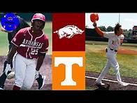 Video thumbnail for #1 Arkansas vs #4 Tennessee Highlights (MUST WATCH, INSANE GAME!) | 2021 College Baseball Highlights