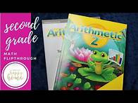 Video thumbnail for SECOND GRADE MATH HOMESCHOOL CURRICULUM REVIEW || Abeka Arithmetic 2