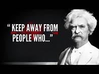 Video thumbnail for 60 Famous quotes and sayings by Mark Twain