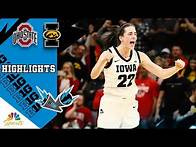 Video thumbnail for HIGHLIGHTS: Ohio State vs. Iowa | Big Ten Women's Basketball | 3/3/2024 | NBC Sports