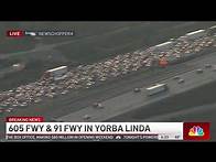 Video thumbnail for Part of 91 Freeway closed for hours overnight due to fatal crash