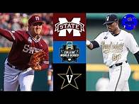 Video thumbnail for #7 Mississippi State v #4 Vanderbilt | College World Series Championship Game |2021 College Baseball