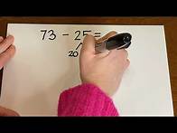 Video thumbnail for 2-Digit Subtraction - The Break Apart Strategy