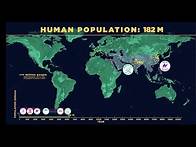 Video thumbnail for Human Population Through Time #datavisualization