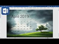 Video thumbnail for How to create Calendar 📆 in Microsoft Word (Tutorial)