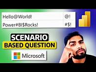 Video thumbnail for How to Extract Special Characters in Power Query | Power BI Interview Question
