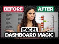 Video thumbnail for Create an Excel Dashboard to Easily Track Budget and Actuals with Variances