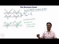 Video thumbnail for Theory of Structure Factor