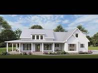 Video thumbnail for MODERN FARMHOUSE PLAN 041-00263 WITH INTERIOR
