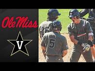 Video thumbnail for #23 Ole Miss vs #2 Vanderbilt SEC Tournament Championship Game | College Baseball Highlights