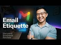 Video thumbnail for 8 Email Etiquette Tips - How to Write Better Emails at Work