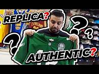 Video thumbnail for Mitchell and Ness Replica NFL Jersey vs Authentic NFL Jersey Comparison jersey review video