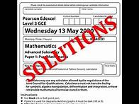Video thumbnail for AS Maths 2020 Edexcel Paper 1 Pure - COMPLETE SOLUTIONS