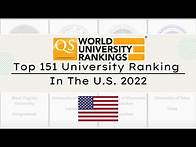 Video thumbnail for [2022]Top U.S. University Ranking ｜2022 QS University Ranking in the U.S. ｜Top university In U.S.