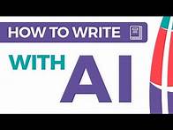 Video thumbnail for How to Write Your Book with AI | Squibler