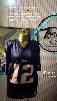 Video thumbnail for Authentic NFL Jerseys for Sale at Thrift by Celin