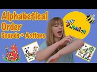 Video thumbnail for Jolly Phonics | Alphabetical Order Sounds + Actions