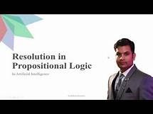 Video thumbnail for Resolution in Proposition Logic | Artificial Intelligence Part 1