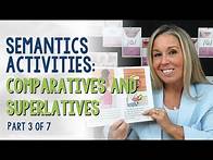 Video thumbnail for Language Structures Understanding Semantics Part 3: Comparatives & Superlatives