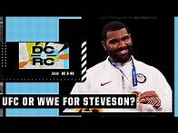 Video thumbnail for Daniel Cormier says Gable Steveson should take the Brock Lesnar approach | DC & RC