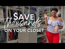 Video thumbnail for How to Design Your Dream Closet on a Budget: DIY Ikea Closet System Tutorial