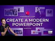 Video thumbnail for How To Create a Modern PowerPoint Template 🔥Preview🔥