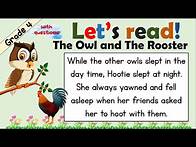 Video thumbnail for READING COMPREHENSION / GRADE 4 / PRACTICE READING / AT LAST