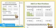 Video thumbnail for Interactive PDF: White Rose Maths Supporting Year 5: Spring Block 2 Fractions: Add 3 or More Fractions