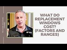 Video thumbnail for How Much Do Replacement Windows Cost? (Factors and Ranges)