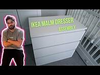 Video thumbnail for How to Build IKEA Malm Dresser 2024!!
