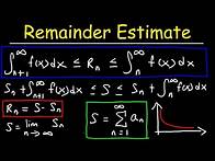 Video thumbnail for Remainder Estimate For The Integral Test