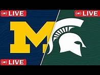 Video thumbnail for Michigan State vs. Michigan LIVE HD | NCAAF 2024 | College Football Week 9
