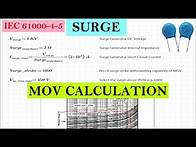 Video thumbnail for Surge Protection - MOV Calculation || IEC61000-4-5