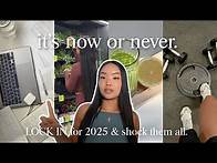 Video thumbnail for how to make 2025 your MOST successful year yet (tips to *actually* achieve your goals & glow up)