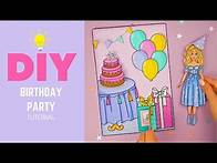 Video thumbnail for Birthday party DIY project | Funny crafts to make at home