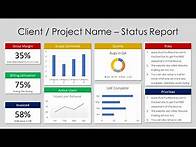 Video thumbnail for FREE Project Status Report Template Powerpoint slide design | Project Management | Agile