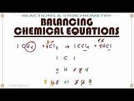 Video thumbnail for Balancing Chemical Equations with Practice Problems