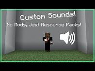 Video thumbnail for How to add your own custom sounds into minecraft | sounds.json tutorial