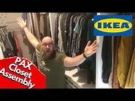 Video thumbnail for How to Assemble the IKEA Pax Closet System | Step-by-Step Instructions & Tips