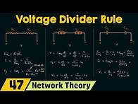 Video thumbnail for Voltage Divider Rule
