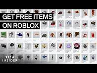 Video thumbnail for How To Get Free Items On Roblox
