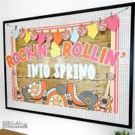 Video thumbnail for Spring Bulletin Board, March Bulletin Board Ideas, Printable Borders, Spring Door Decor, Rockin' Into Spring Theme - Etsy