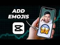 Video thumbnail for How to Add Emojis on CapCut | Mac & PC