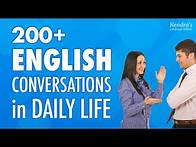 Video thumbnail for 200+ English Conversation Dialogues in Real Life with Common Phrases