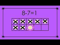 Video thumbnail for Kindergarten Subtraction within 10 Guessing Game