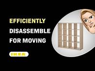 Video thumbnail for How to Efficiently Disassemble Your Ikea KALLAX for Moving