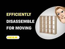 Video thumbnail for How to Efficiently Disassemble Your Ikea KALLAX for Moving