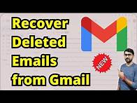 Video thumbnail for How To Recover Deleted Emails From Gmail | Recover Permanently Deleted Emails From Gmail